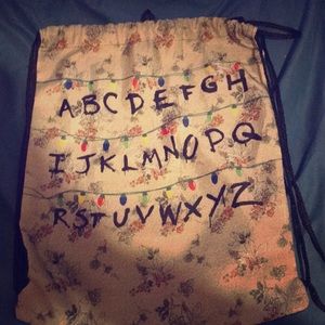 Stranger things Christmas light bag
